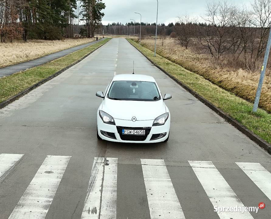 Renault Megane III GT 20 dCi 160 pakiet GT biały Megane Kostrzyn nad Odrą sprzedam