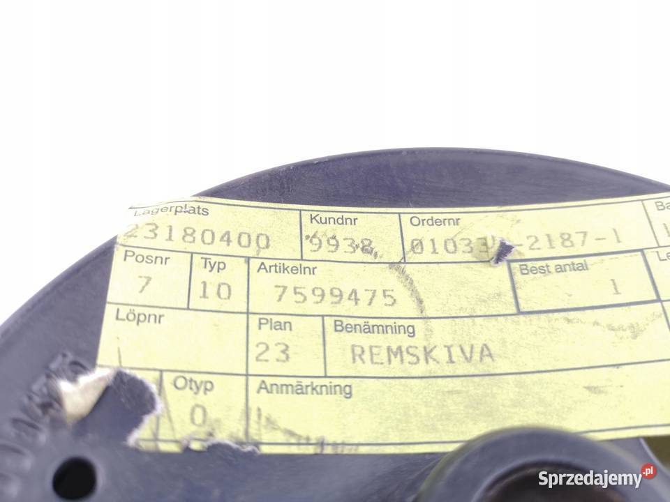 KOŁO PASOWE POMPY WSPOMAGANIA SAAB 9000 8593 ORI