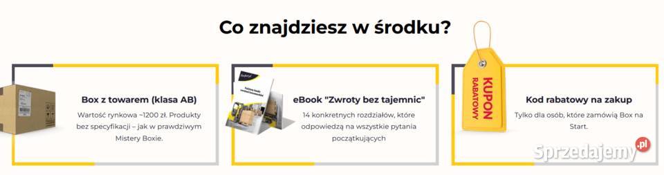 BOX na START nowych klientów Wysyłka Łódź