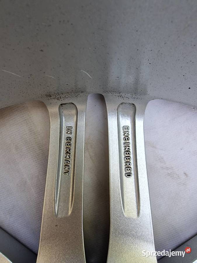 4 felgi aluminiowe 9J20 ET60 5x130 Porsche Audi Samochodowe Biała Panieńska