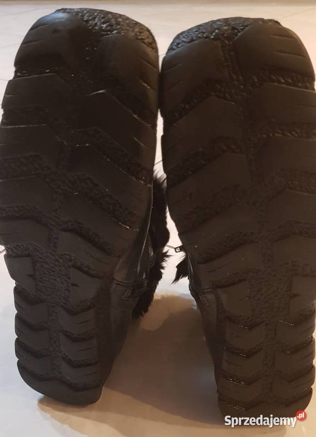 Botki skórzane półbuty futerko zasuwane Kielce sprzedam