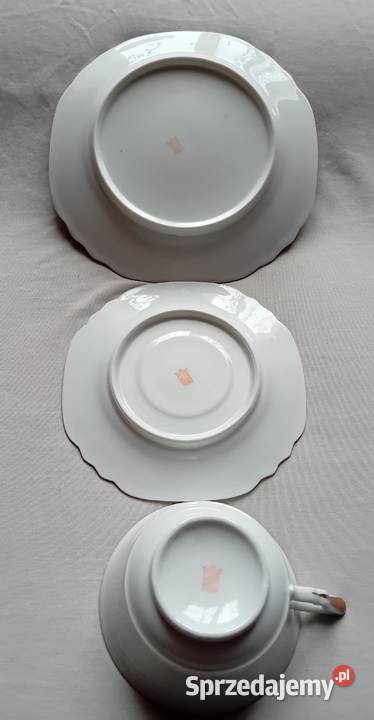 Zestaw śniadaniowy trio art deco Schornding Koźminek