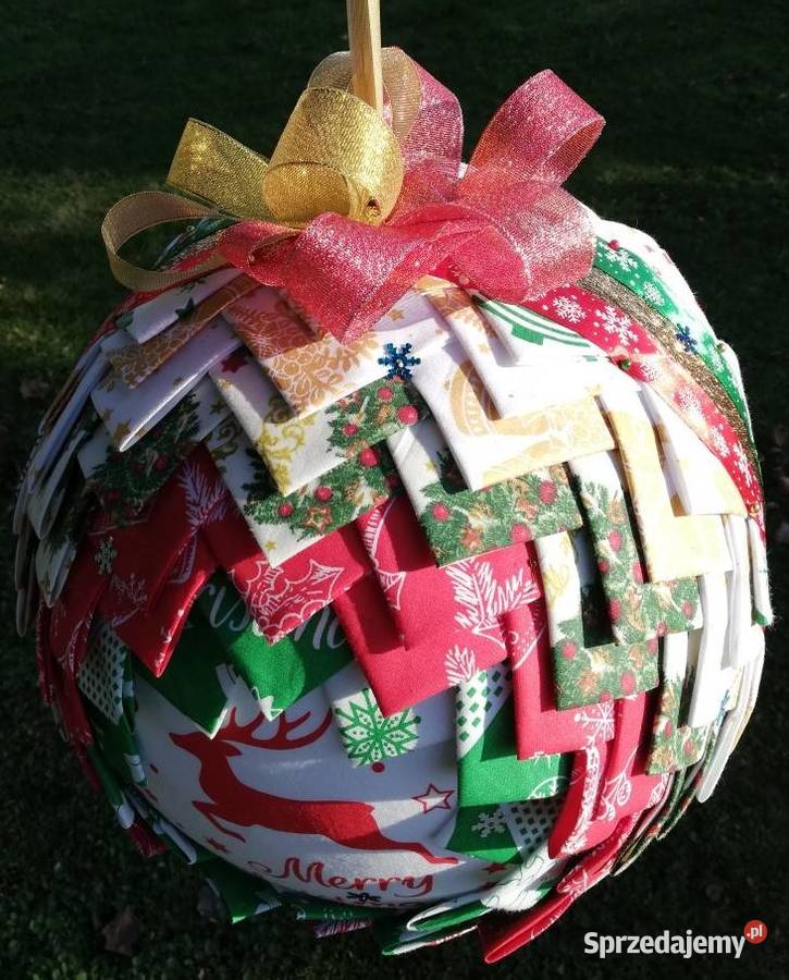 Bombka 30 ozdoba świąteczna Boże Narodzenie Dom i Ogród Kraków