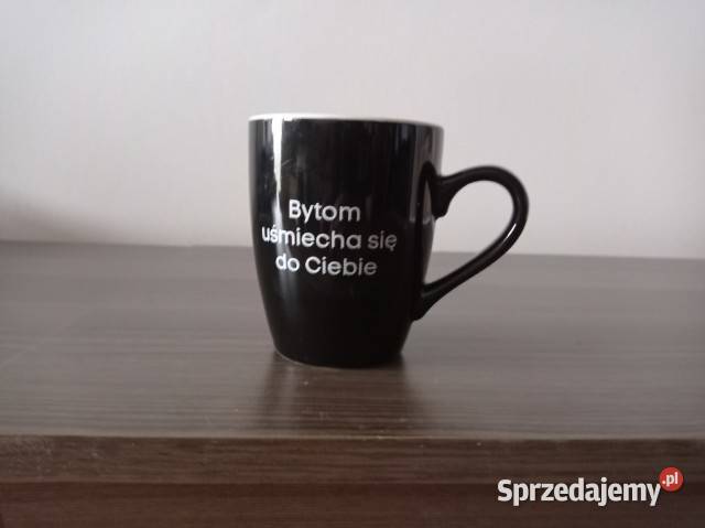 Kubek z uchem Bytom uśmiecha się do Kubki Chorzów