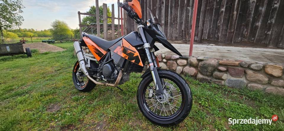 KTM 690 Supermoto podlaskie Lipsk