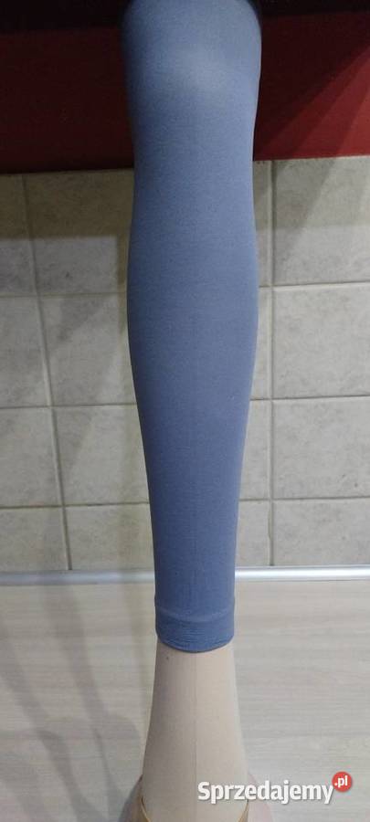 Leginsy w kolorze szaro niebieskim Bellatrix Lublin