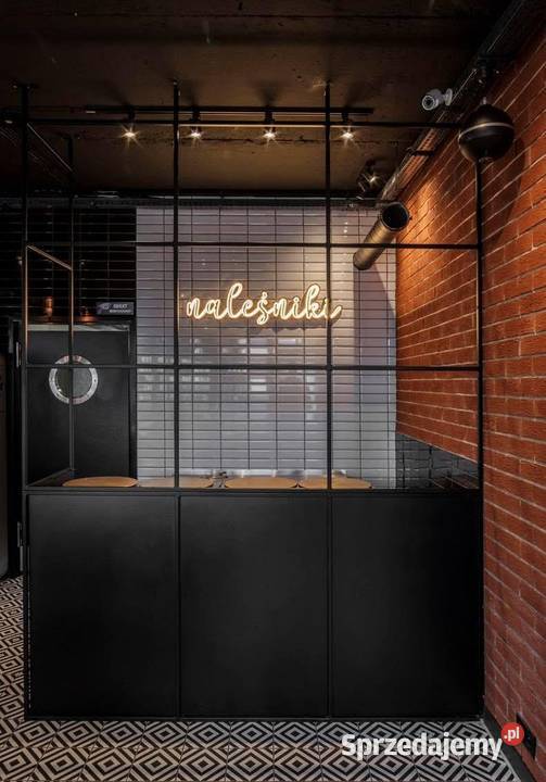 Wyposażenie LOFT kawiarni barów półki regały Pabianice