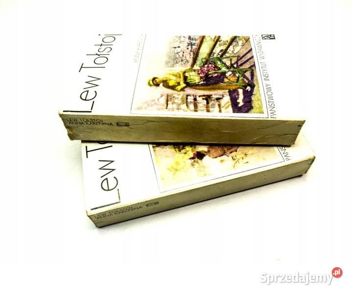 ANNA KARENINA Lew Tołstoj 2 tomy fa Goleniów