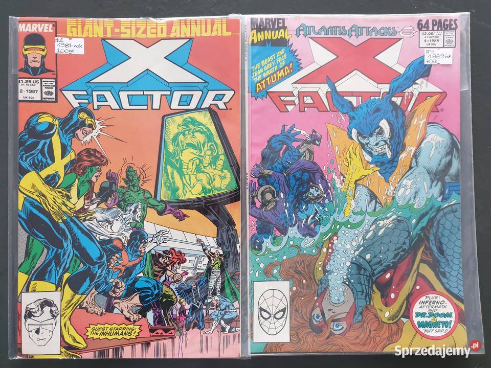 XFactor Annual 2 komiksy Marvel USA 19871989 Gdynia sprzedam