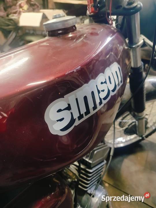 Simson S51 nieuszkodzony lubelskie Łopiennik Nadrzeczny