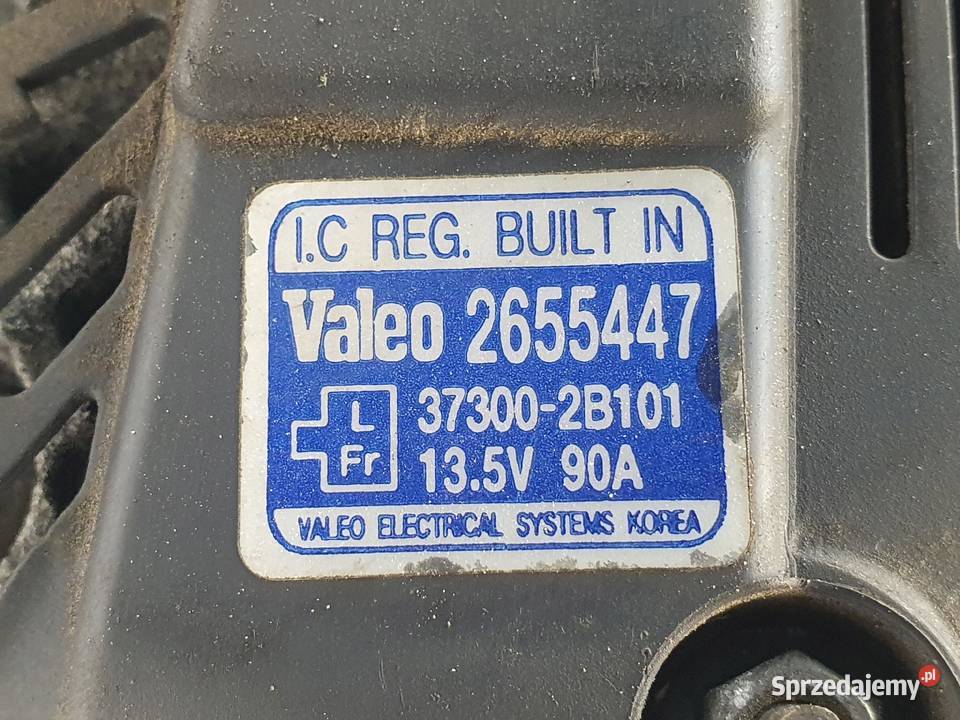 ALTERNATOR Kia Ceed 14 16v Valeo 2655447 Chełm