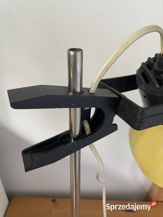 Lampa biurkowa stołowa PRL Polamp Gdańsk