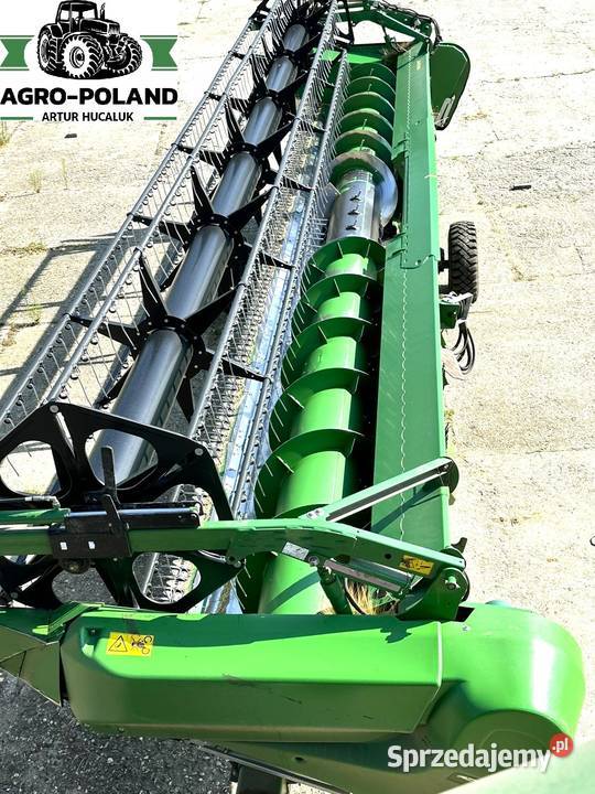 Kombajn zbożowy JOHN DEERE S 780 i HILLMASTER Kudowa-Zdrój