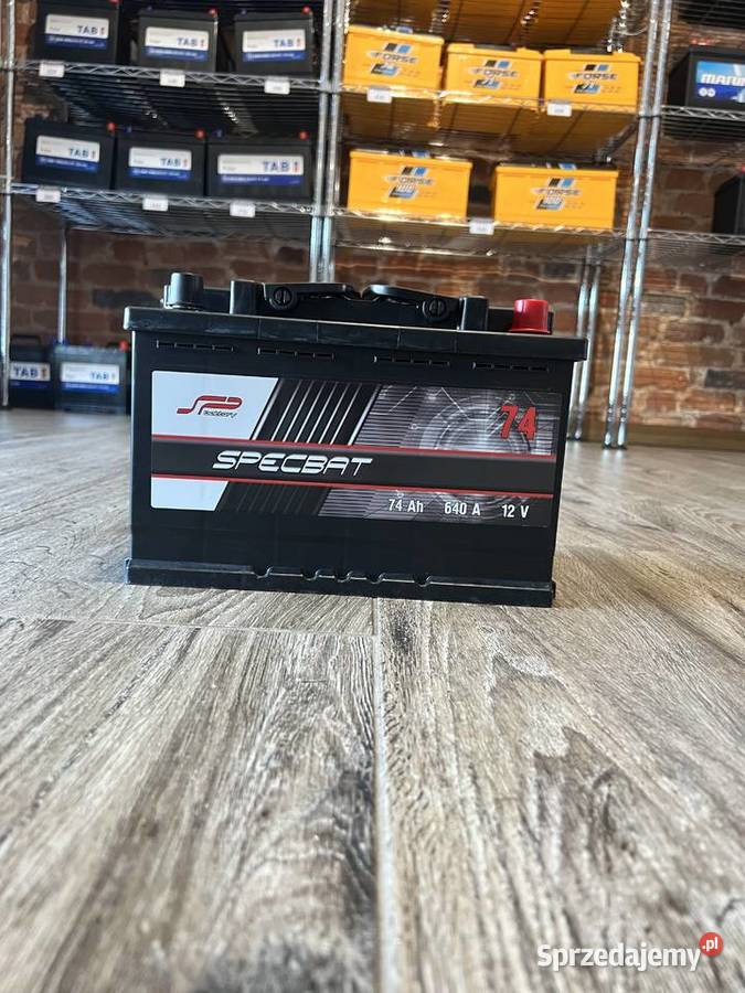 Akumulator SPECBAT 74Ah 640A EN PRAWY PLUS Radomsko
