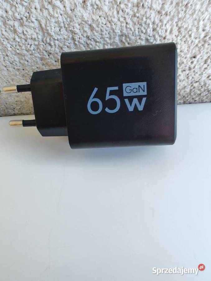 Ładowarka sieciowa 65W 1 x USBA i 2 x USBC Olecko