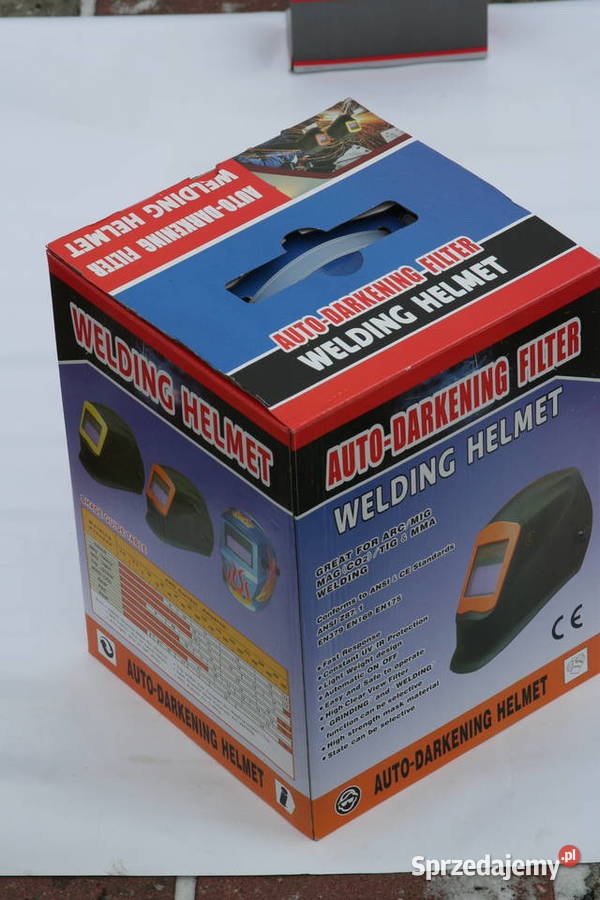 MASKA SPAWALNICZA AUTOMATYCZNA PRZYŁBICA 98X45mm Szczerbice