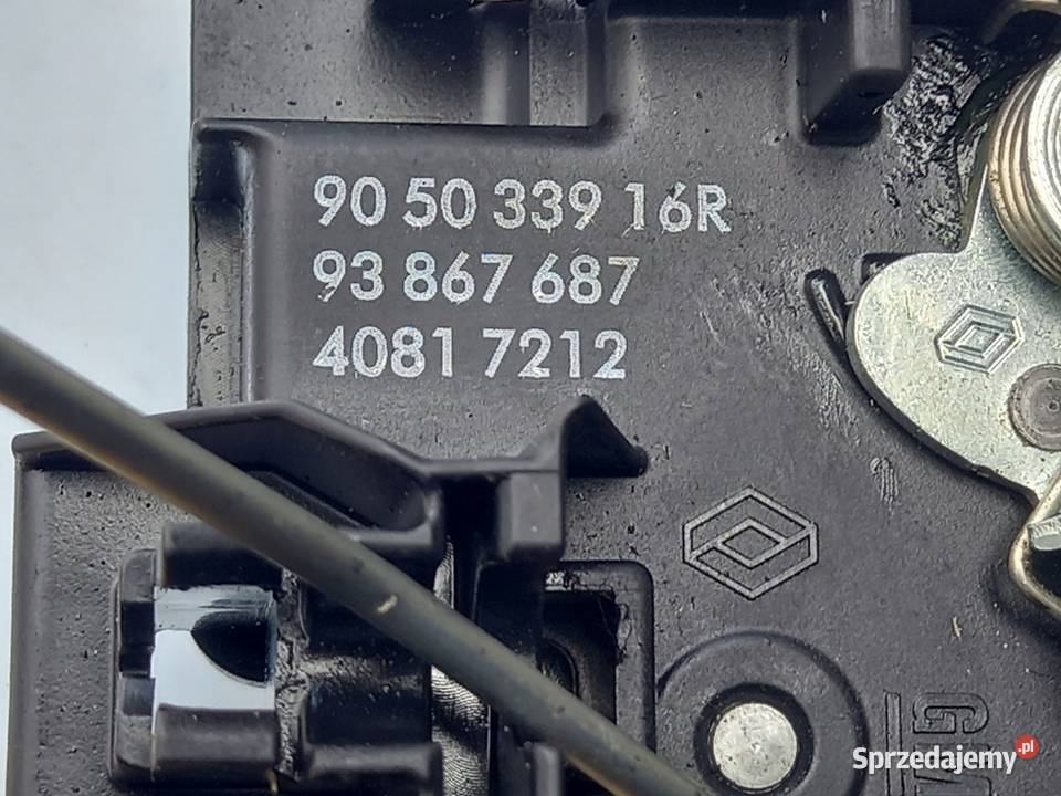 RENAULT TRAFIC III 15r zamek drzwi lewy tył Zamki, wkładki i kluczyki Kielce sprzedam