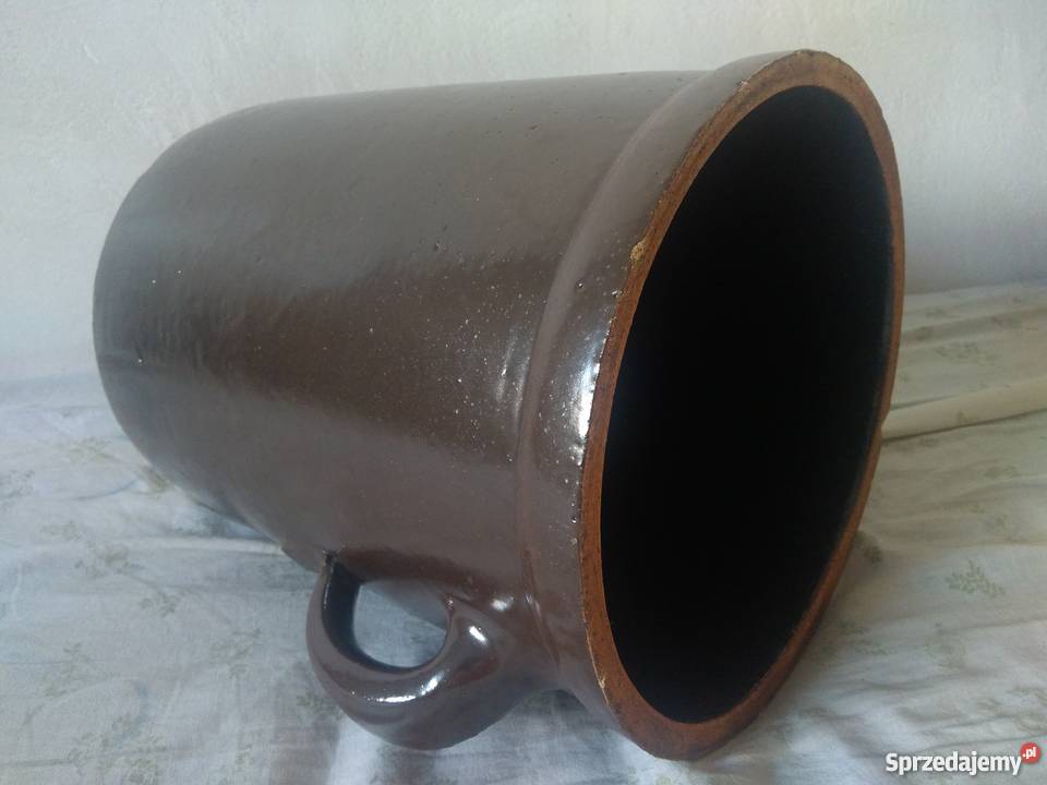 BOCHNIA wielki garnek 10L DO KISZENIA kamionkowy Warszawa