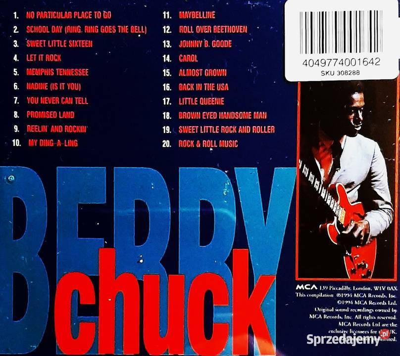 Album CD Króla Rock and Rolla CHUCK BERRY The Nowy Dwór Mazowiecki