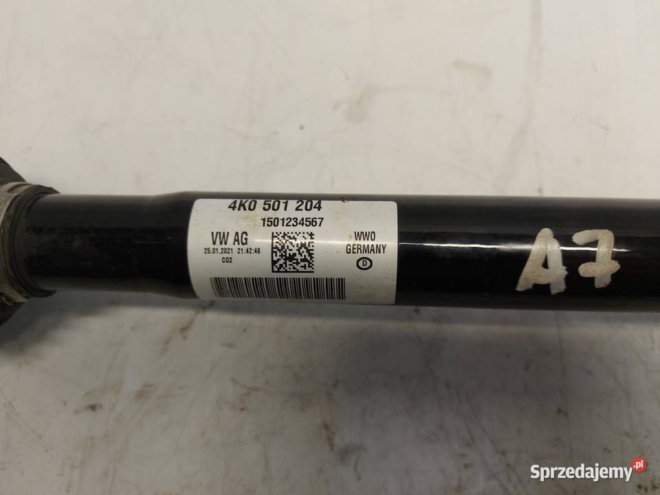 Audi A7 II 4K8 4M0 TFSI PÓŁOŚ PRAWA PRAWY TYŁ