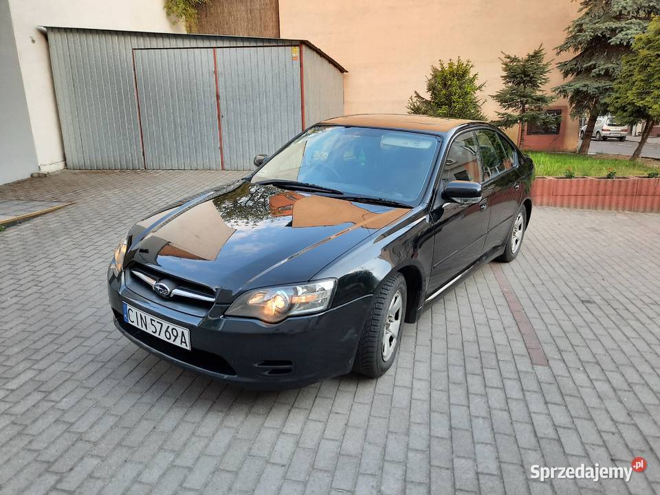 Subaru Legacy IV Anglik zarejestrowany w Polsce kierownica po prawej stronie Inowrocław