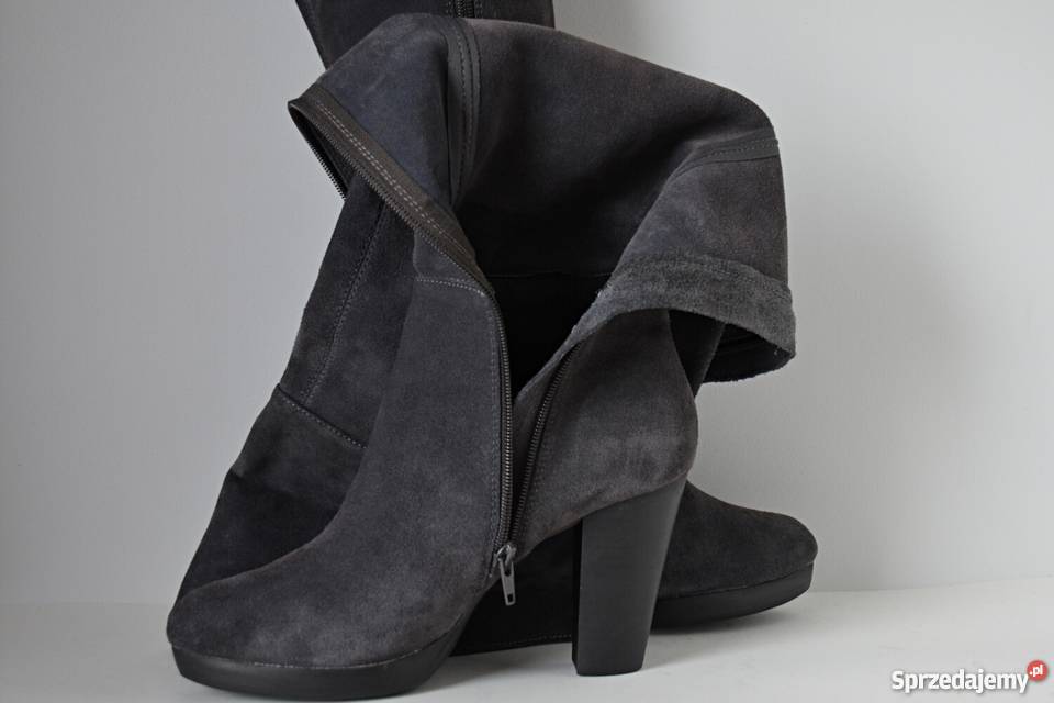 MUSZKIETERKI NINE WEST Aloysa WYGODNE zamszowe Obuwie