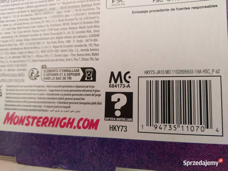 NAJTANIEJ Lalka Frankie Stein Monster High Zabrze sprzedam