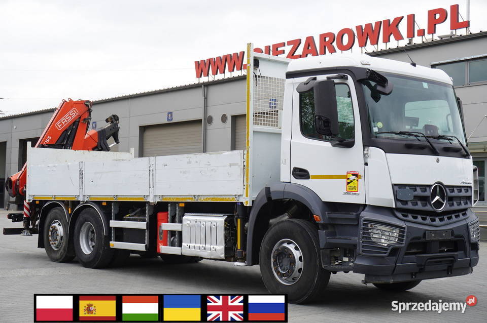 MercedesBenz Arocs 2536 6x2 200 HDS Fassi F19517 pełny VAT Kraków
