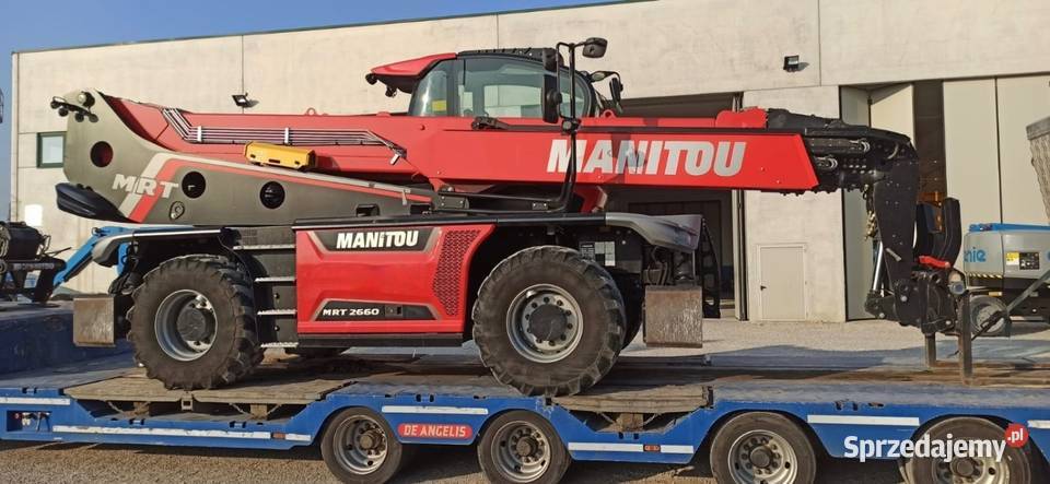 Ładowarka Manitou 2660 MRT 2023 kosz wciągarka Żory