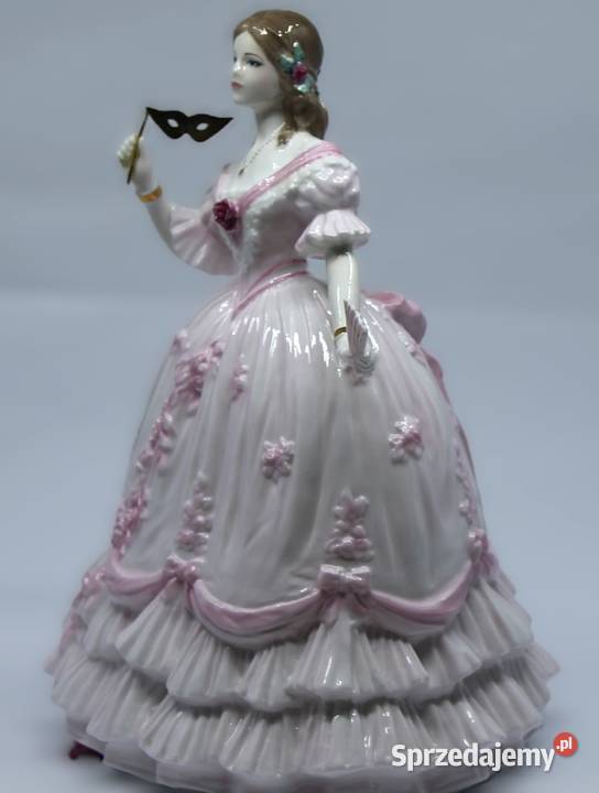 ROYAL WORCESTER FIGURKA THE MASUERADE BEGGINS Gdańsk