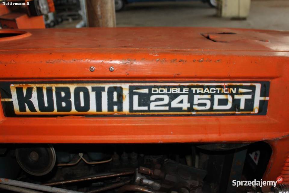 Kubota 245DT 4x4 zarejestrowany na części Biecz sprzedam