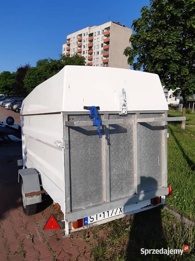 Przyczepa Aluminiowa DMC 950 towarowe Tychy