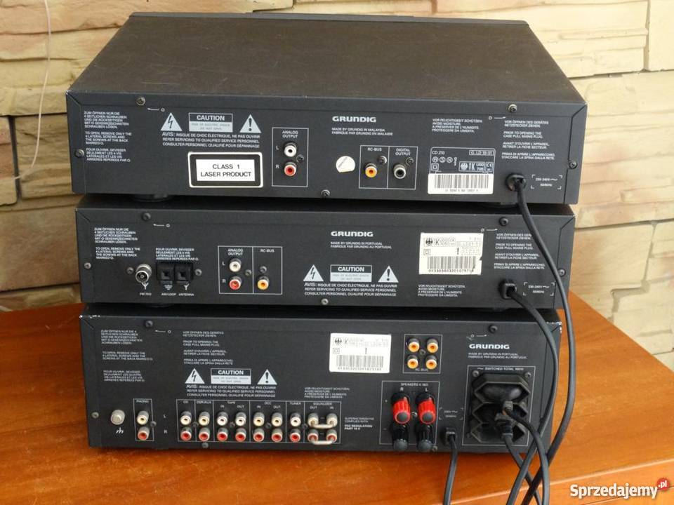 Wieża Grundig segmenty mocna Wysyłka Jasło