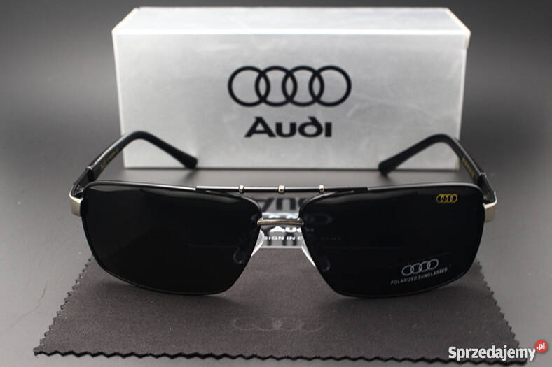 Okulary Polaryzacyjne AUDI ORYGINALNE ETUI Z Gdańsk