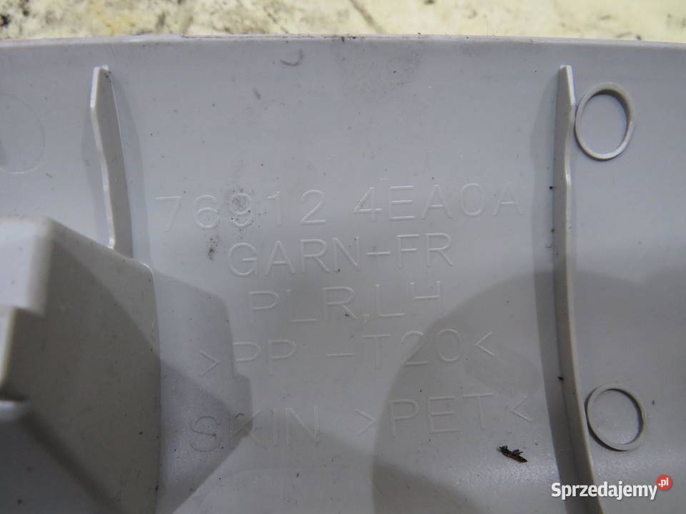 OSŁONA SŁUPKA LEWY PRZÓD QASHQAI J11 769124EA0A