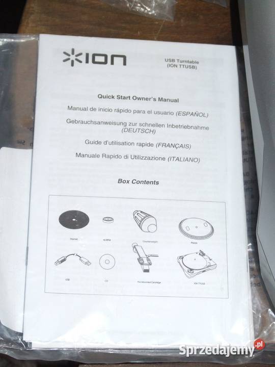 Gramofon Ion Audio USB TTUSB Stargard