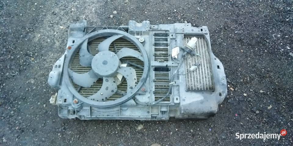 peugeot 407 pas przedni chłodnice wiatrak 16 20 Części samochodowe podkarpackie Przemyśl sprzedam