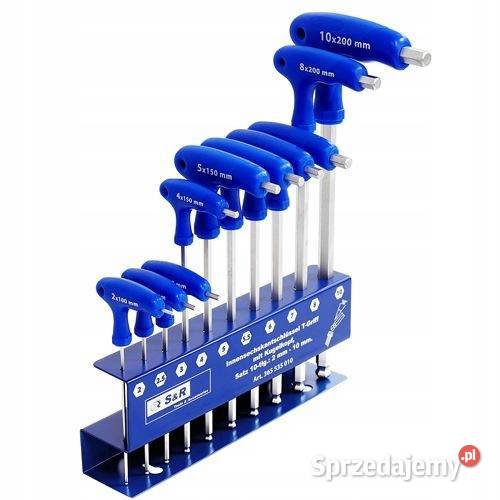 Zestaw kluczy imbusowych sześciokątny 10 2 mm 10 Biłgoraj