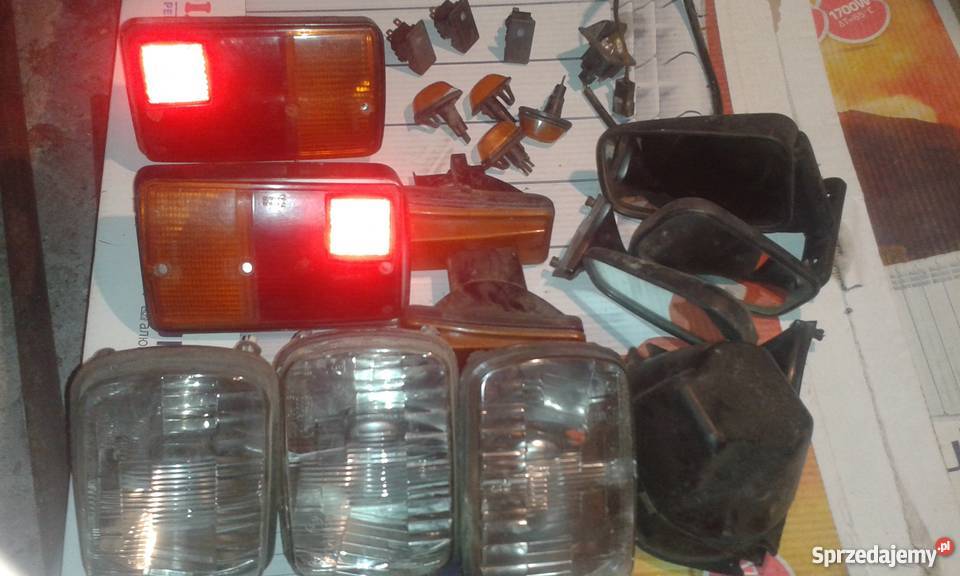 fiat 126 p lampy lusterka szyby i inne Skopanie