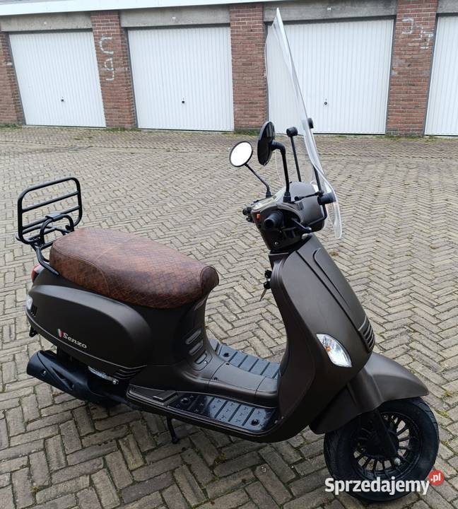 Nowoczesny skuter Riva Lux 50 odblokowany Rok produkcji 2018 SYM Kowalewo Pomorskie