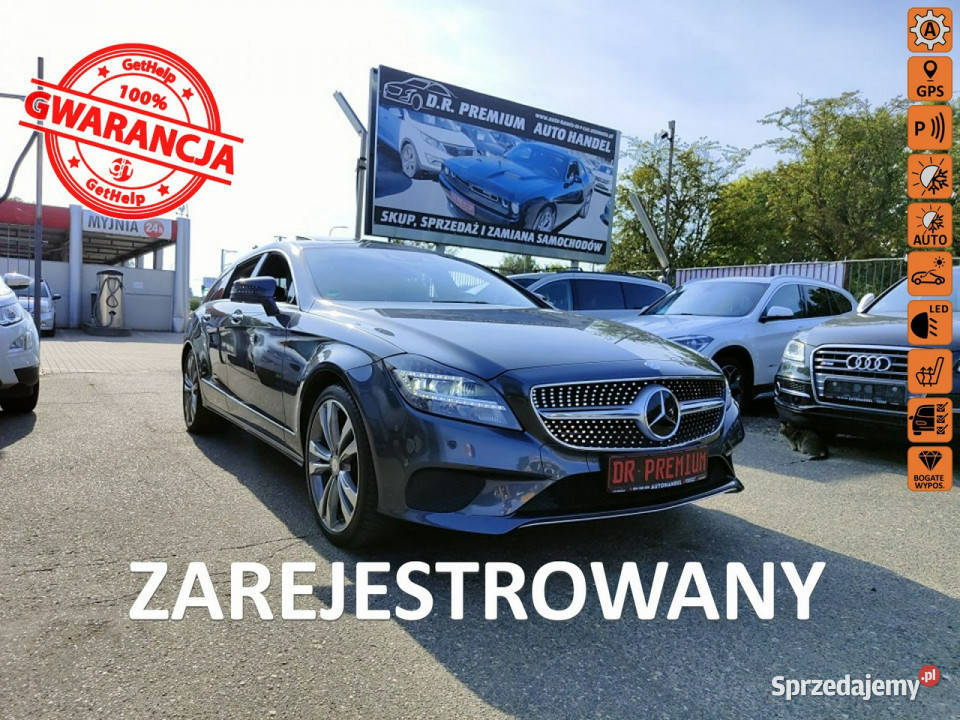 Mercedes CLS 250 22 CDI 204 Aktywny Tempomat kurtyny powietrzne Słupsk