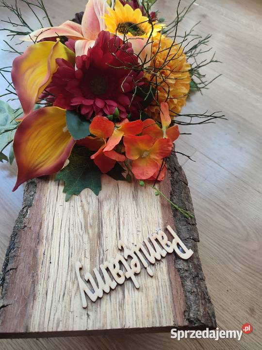 Zestaw na grób komplet na cmentarz pomarańczowy śląskie Sosnowiec