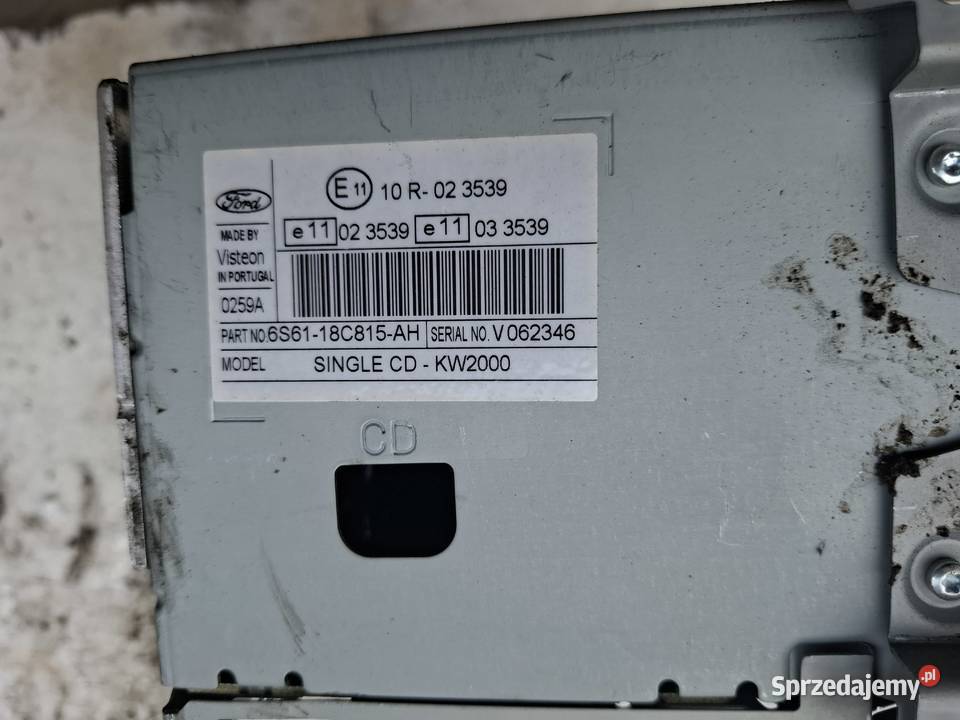 Radio CD Ford Wisznice
