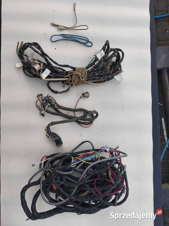 Wiązka elektryczna Wołga GAZ 21 Części samochodowe