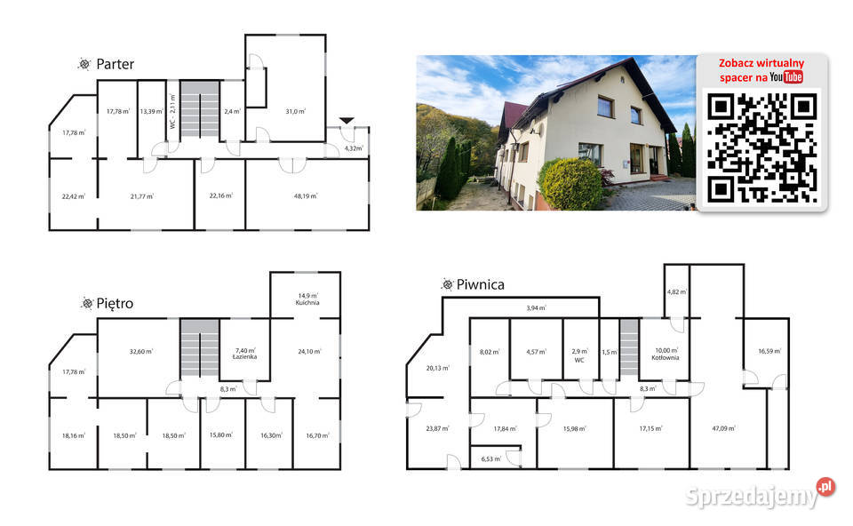 Budynek mieszkalny biuro i produkcja Nowy Sącz
