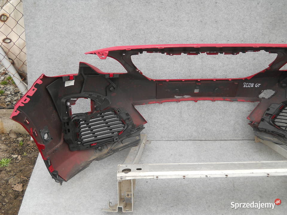 PEUGEOT 3008 GT ZDERZAK PRZEDNI PRZÓD Siechnice