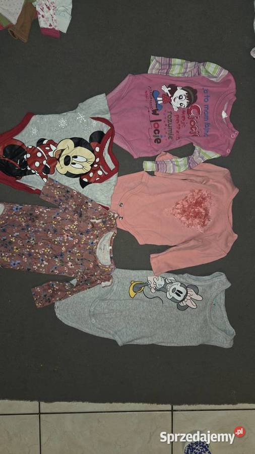 Duża paczka ubranek niemowlęcych Wąbrzeźno