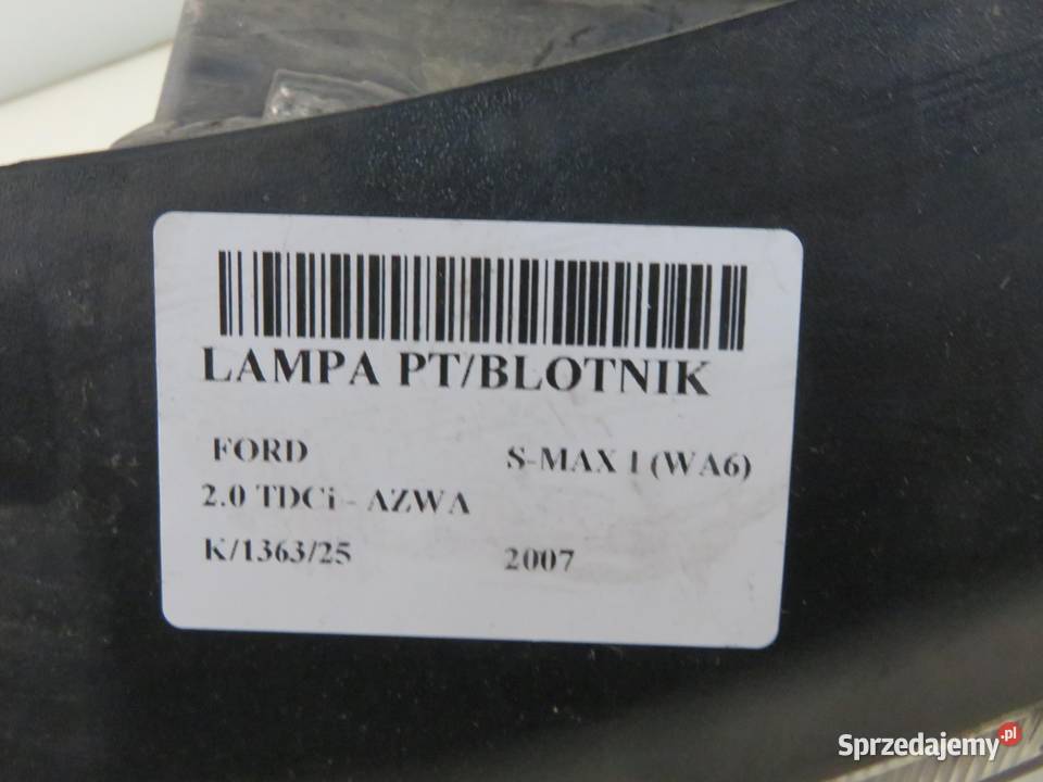 LAMPA PRAWA TYLNA FORD S I WA6