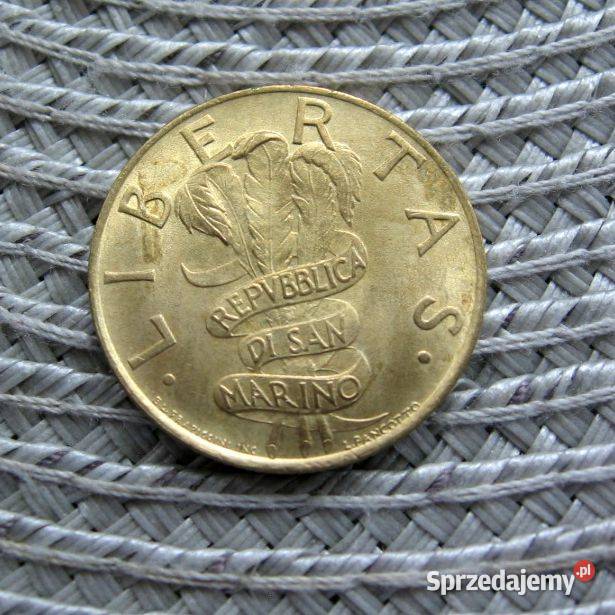 San Marino 200 Lirów 1995r Ładna