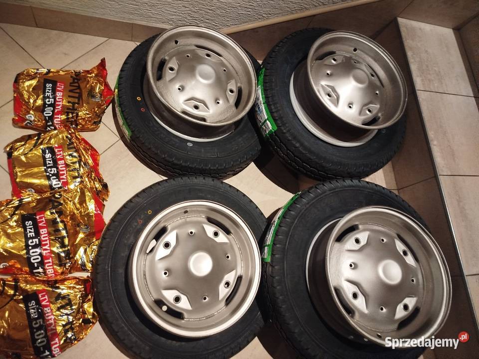 Koła fiat 126p felgi cytryny nowe opony Żywiec